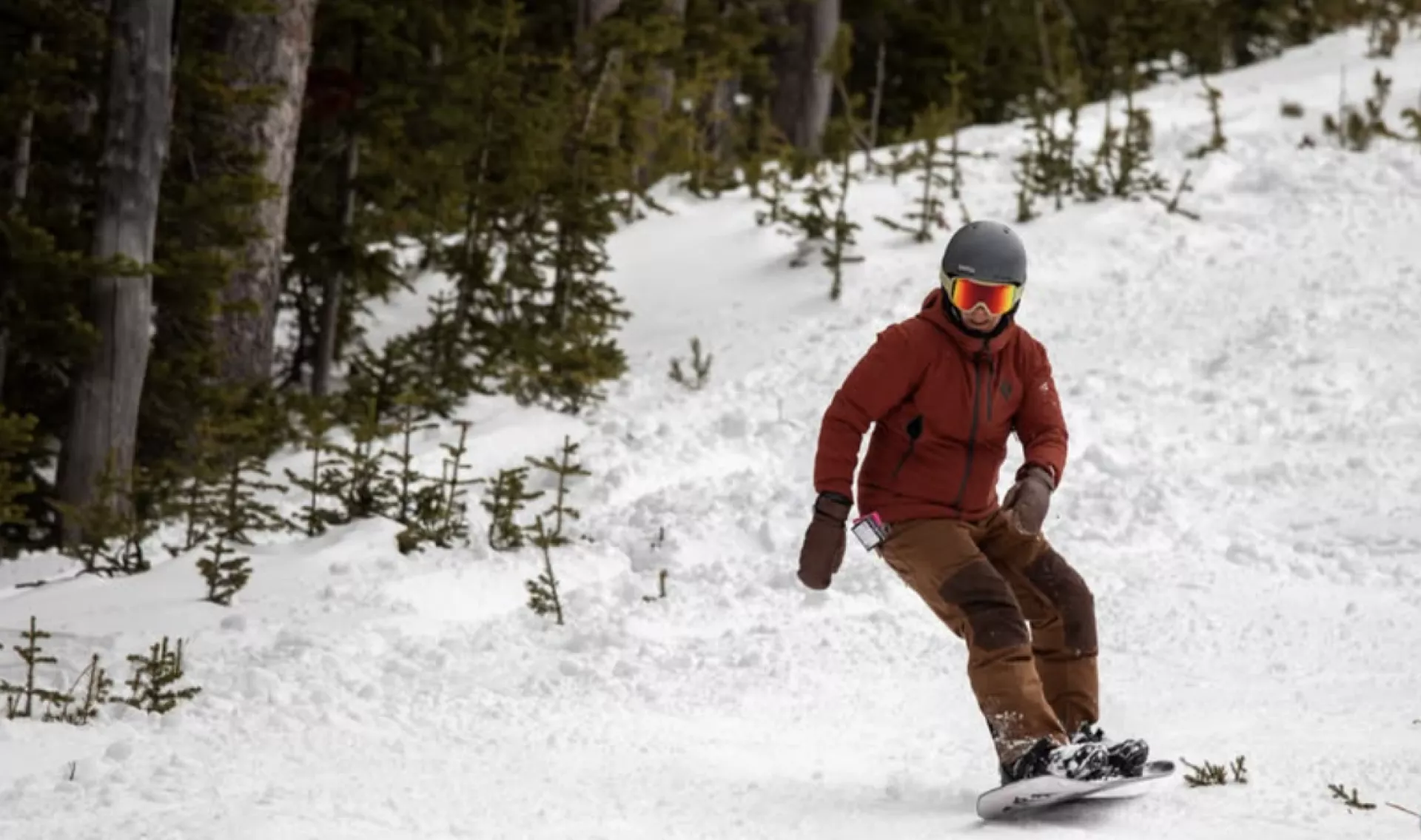 Snowboarding Silver Run 
